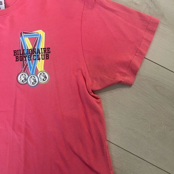 Billionaire Boys Club Pink Graphic Tee for Men Size, can run smaller than usual - Picture 4 of 5